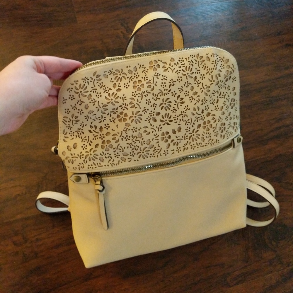 NWT Backpack Purse in Oatmeal